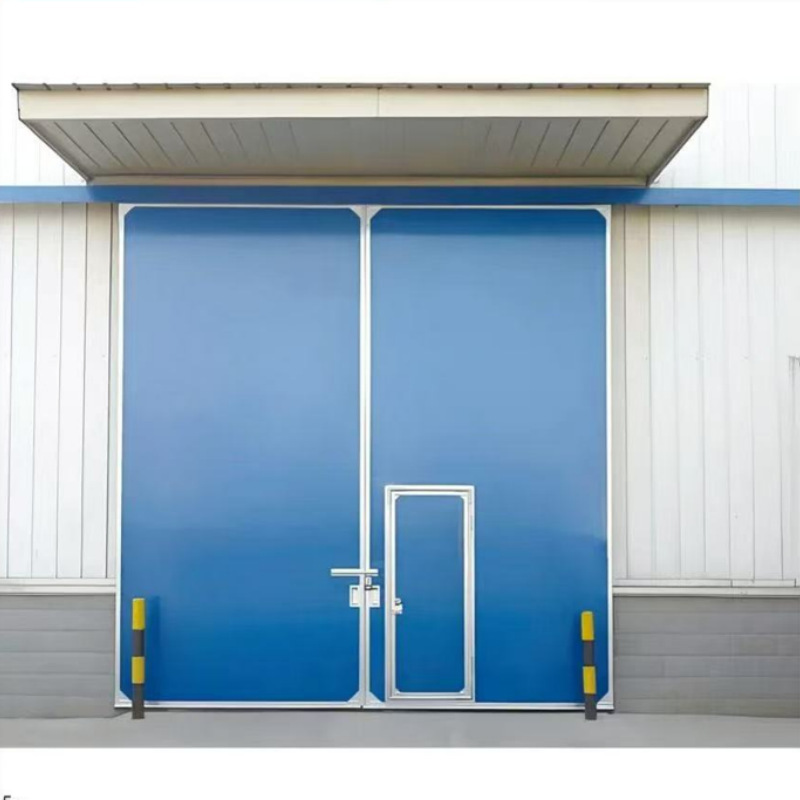 Sliding Door, Steel and Aluminum Alloy, Sealed and Soundproof, Workshop Entrance Door, Industrial Door from a Leading Manufacturer