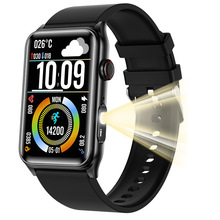 严选新品跨境智能手表G50手电筒蓝牙通话血糖心率血压血氧睡眠闹