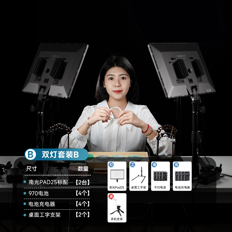 배터리 모델 [2 램프 세트 B]