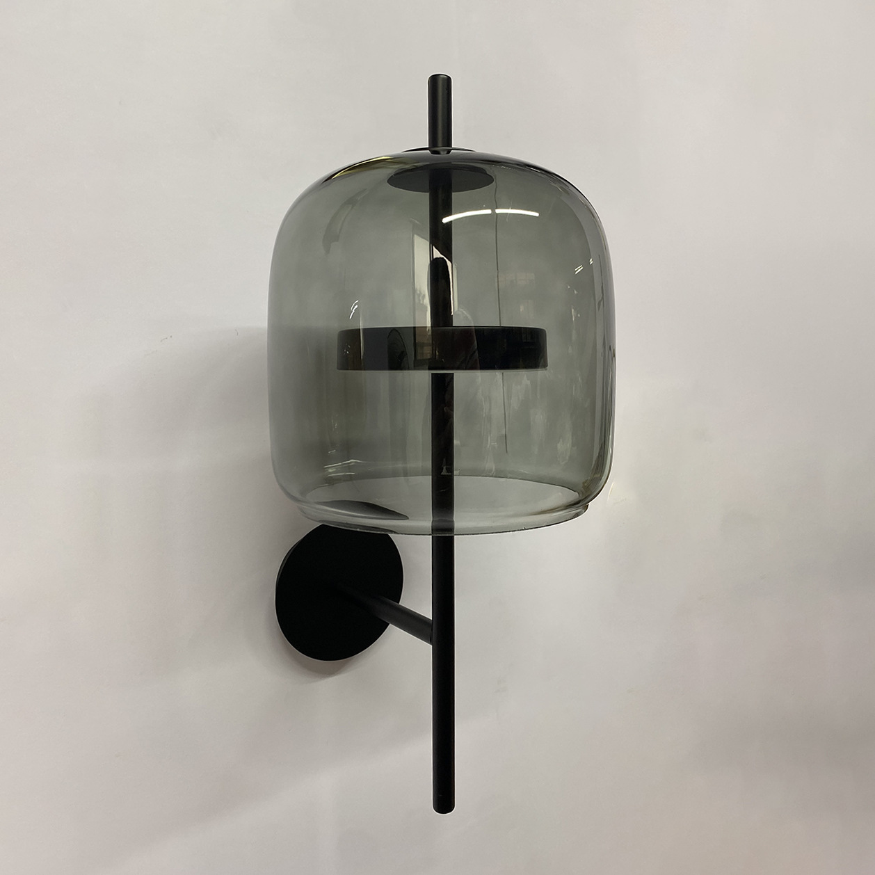 Lámpara de vidrio lujosa decoración del estudio del hotel nórdico pasillo creativo dormitorio moderno posmoderno corredor de luz decorado con simplicidad