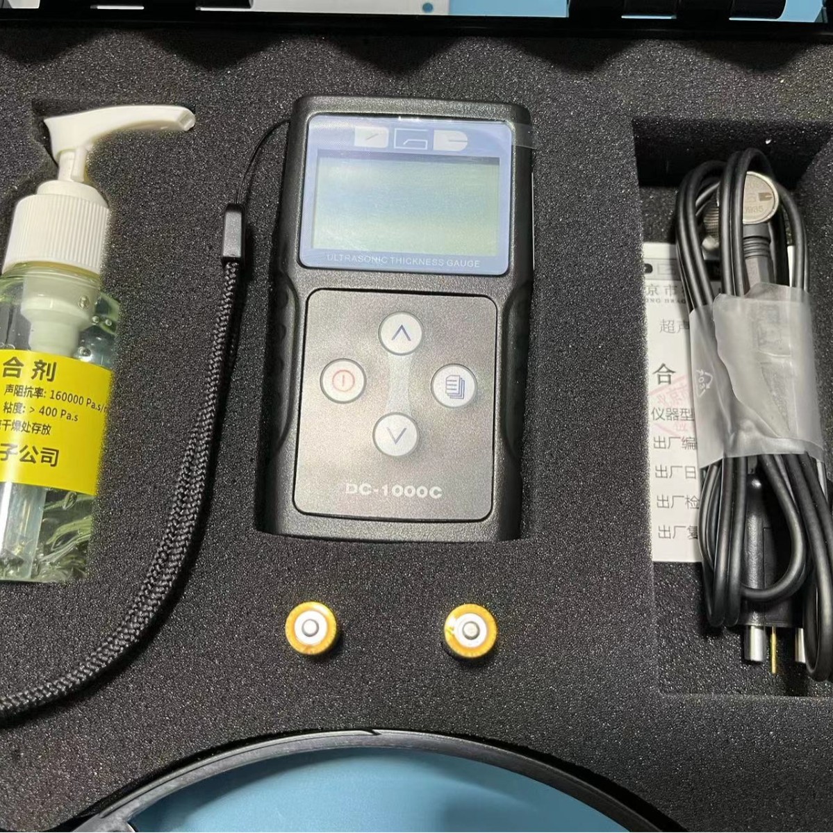 DC-1000C超声波测厚仪 钢板厚度测试仪便携 DC-1000B升级款