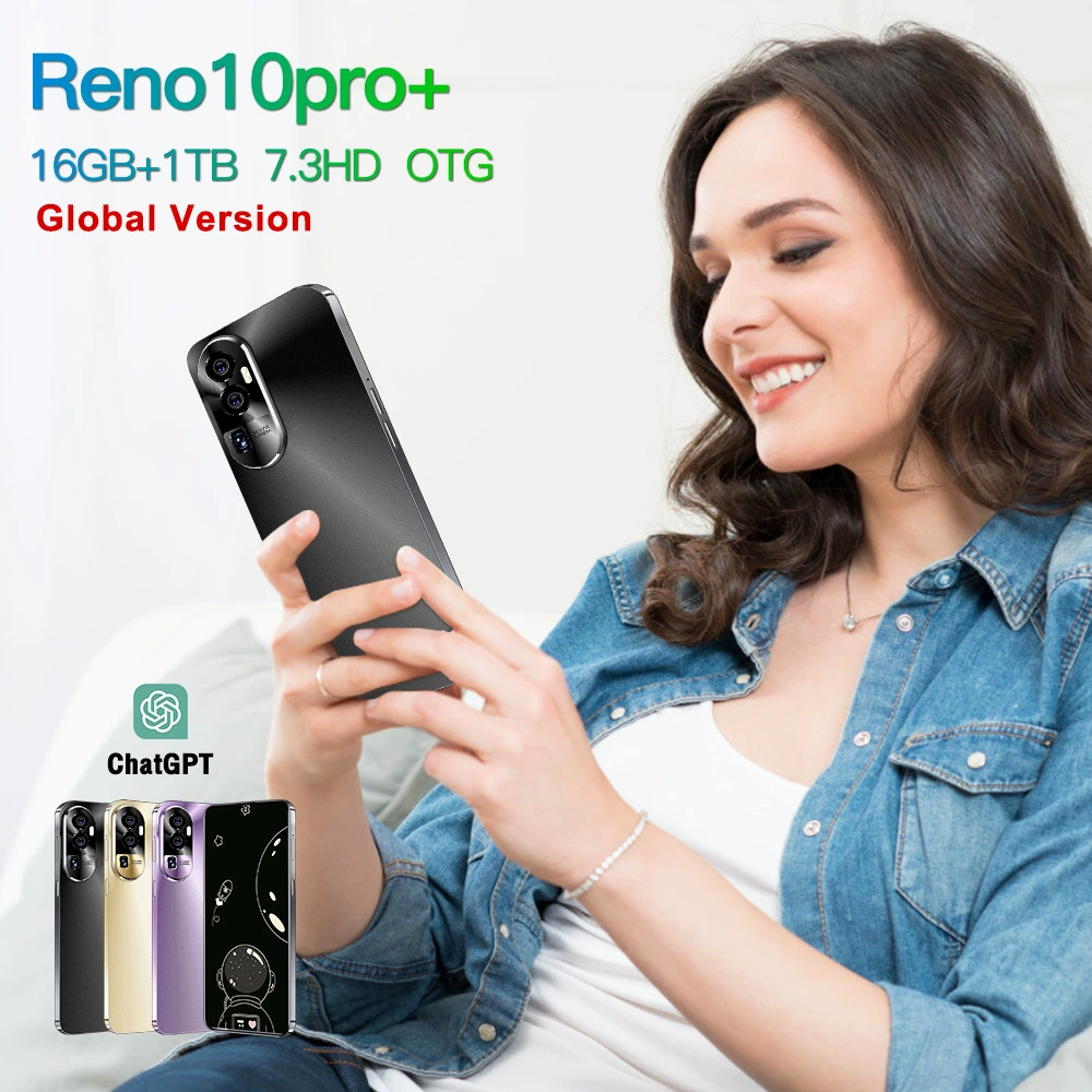 RENO10 PRO кросс-бордер горячая распродажа Android 9.0 смартфон 7,3HD+ высокое разрешение экран 2+16 всё-в-одном недорогой