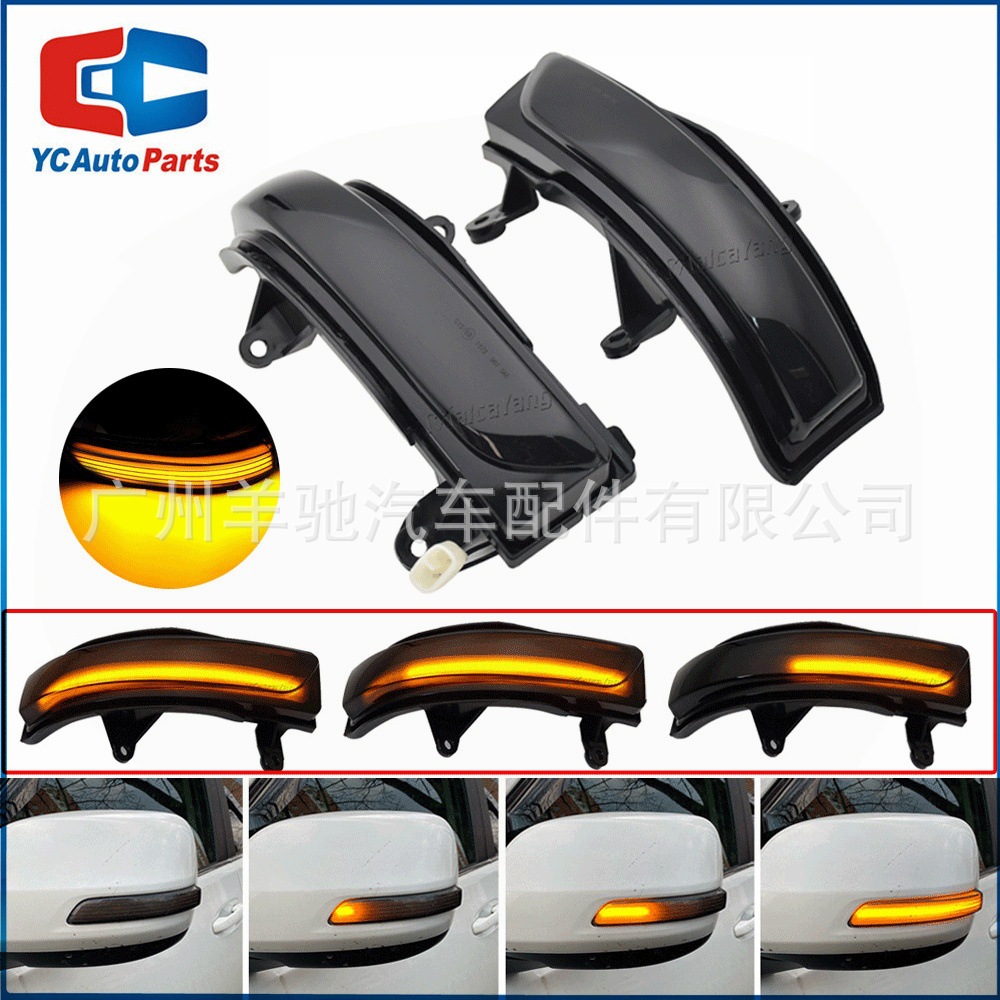 Aplicable a Toyota Prado Prado FJ150 2010 - 2020 espejo retrovisor LED luz de dirección de corriente