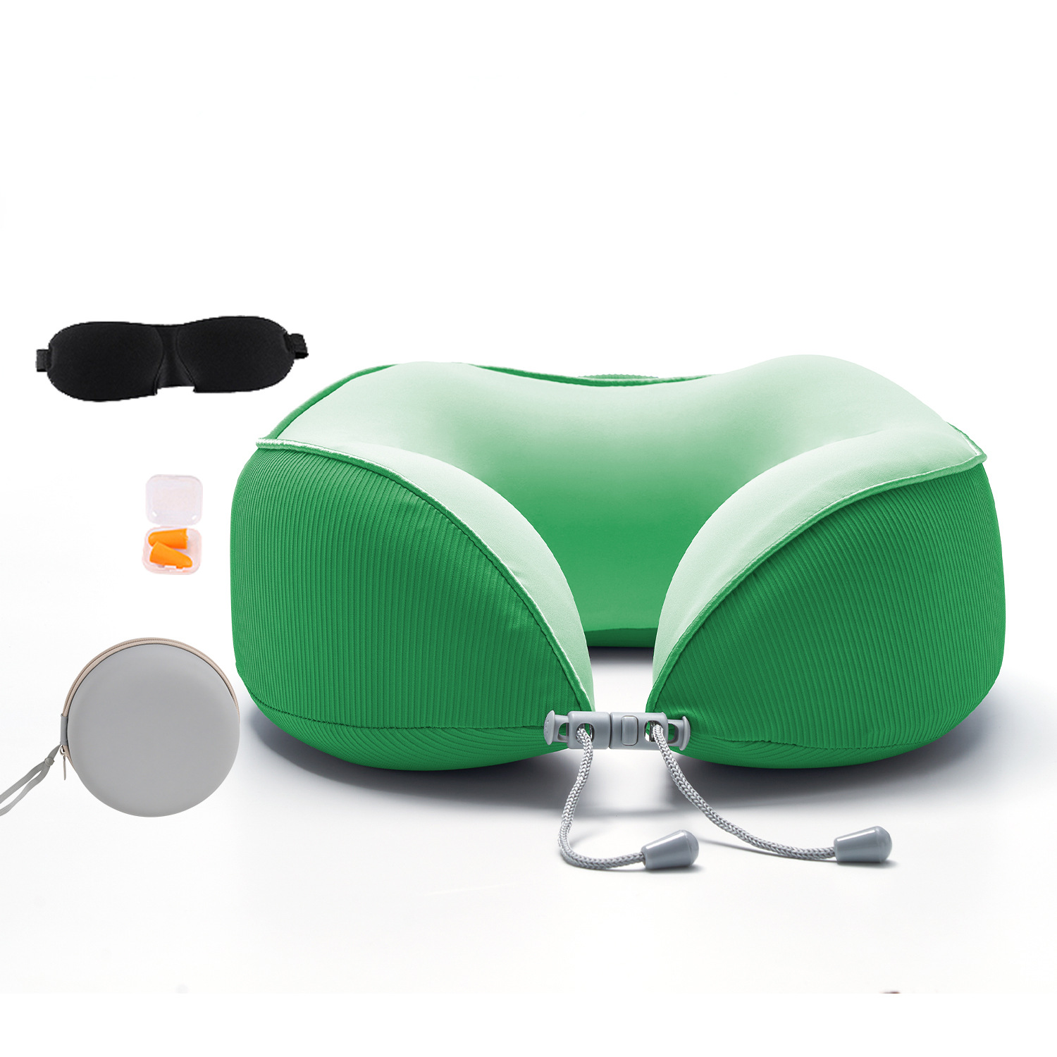 Venta caliente transfronteriza de espuma de memoria almohada en forma de U almohada de espuma de memoria de espacio siesta almohada portátil de viaje almohada en forma de U almohada para el cuello image 19
