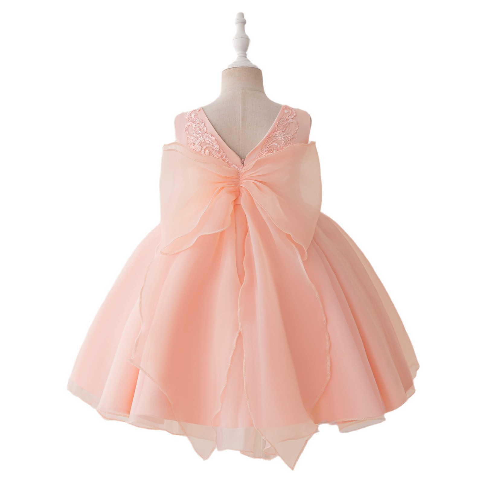 Bebé vestido de aniversario niña floral vestido de boda niño vestido de fiesta de cumpleaños vestido de princesa