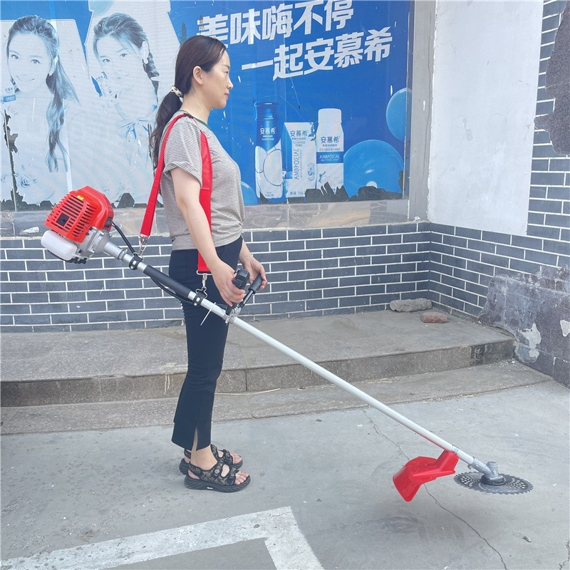 家用小型割草机汽油动力背负式打草机山林割灌农用旋耕松土割草机