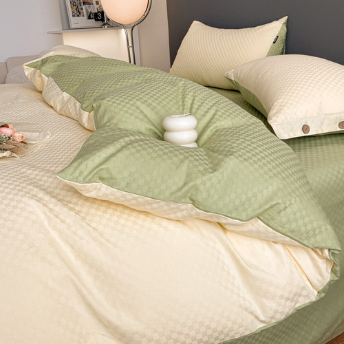 Light Luxury High-Grade 60-count Xinjiang Long Staple Cotton Single Pillowcase with Silk Velvet Embroidery 100% Pure Cotton Single Pillow Cover