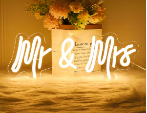 40,5 * 15,5 cm blanco cálido Mr & Mr