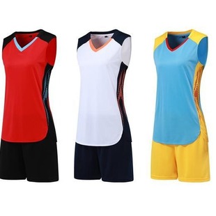 Volleyball Uniform, Women's Volleyball Sports Suit, Competition Uniform, Quick-Drying, Sweat-Absorbent, Breathable Sleeveless Volleyball Uniform # A819 ​​