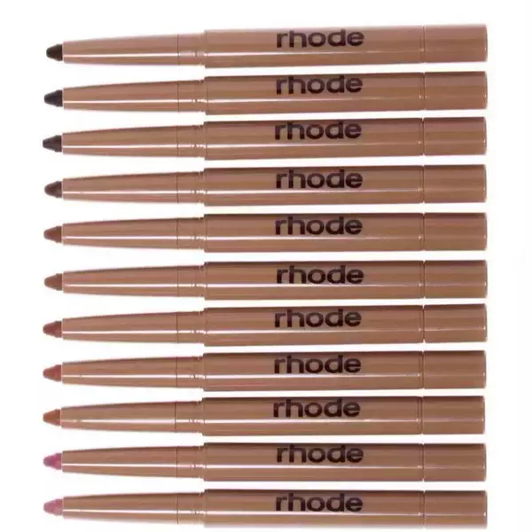 In stock: Rhode Hailey Peptide Lip Shape Double-Ended Silky Polypeptide Lip Liner 0.75g