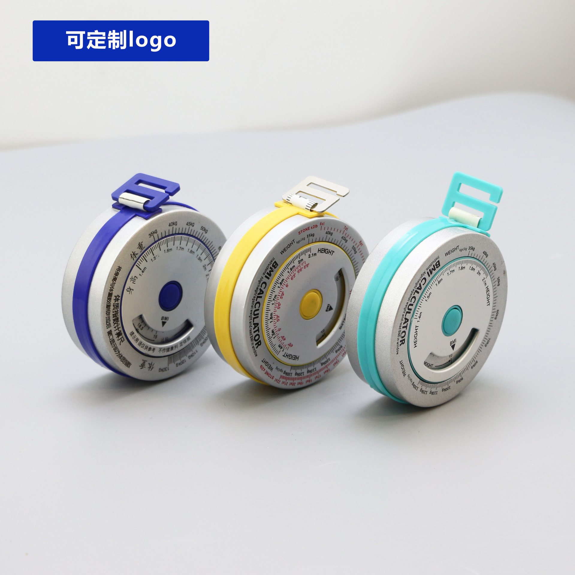 1.5米皮尺三围尺彩色尺带 铝片卷尺 BMI卷尺腰围卷尺 厂家批发