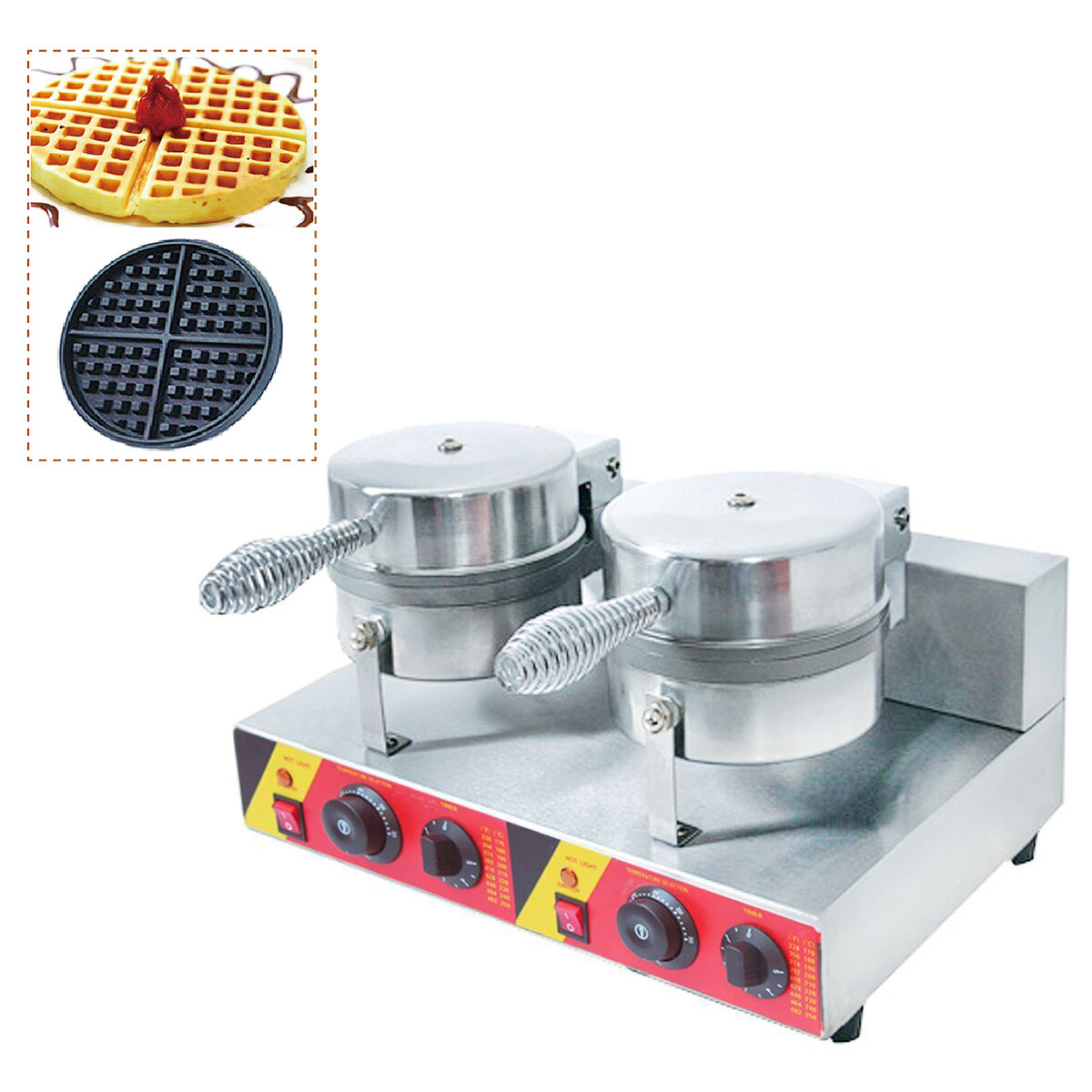 新动力松饼机/格子华夫饼饼机/华夫饼炉/华夫饼机器华夫饼电烤炉