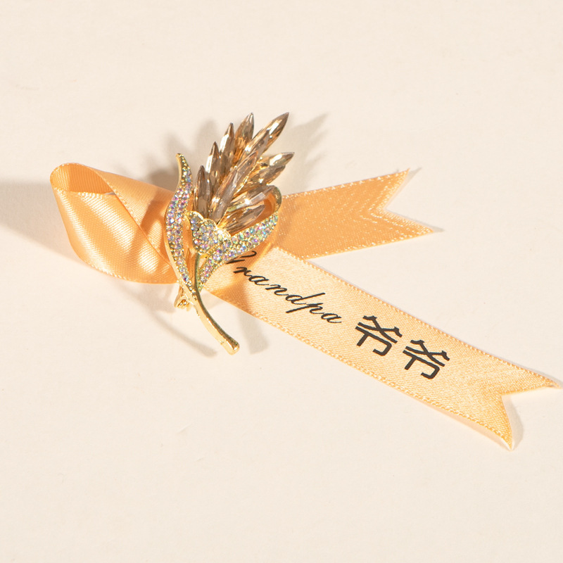 結婚胸花結婚式セット家族新郎新婦結婚式襟花両親高級感花嫁ブローチ|undefined