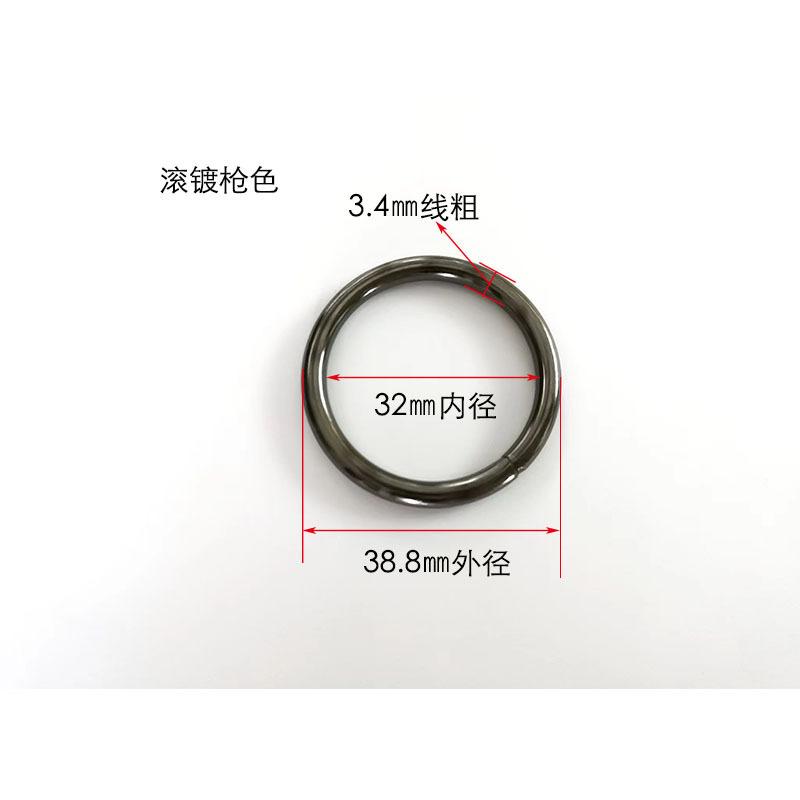 金属鉄リング、吊り下げメッキ、ロールメッキ鉄リング、オープンリング、鉄リング、金属手作りリング、ハードウェアリングの在庫供給|undefined