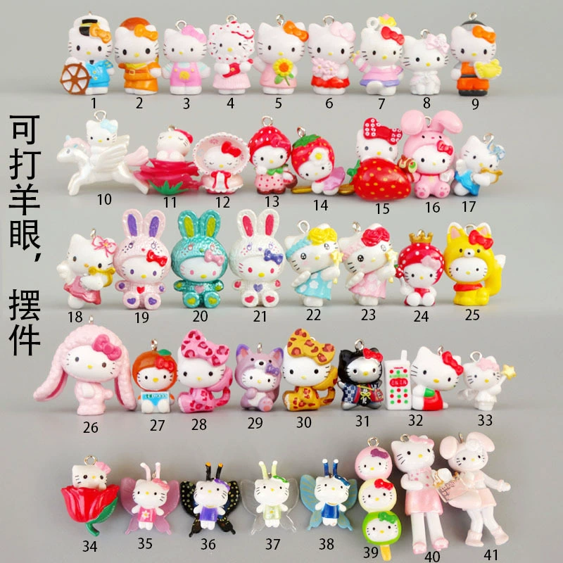 Овечий глаз подвеска KTcat мини-трубач hellokitty куклы DIY патч материал микро-ландшафтный орнамент