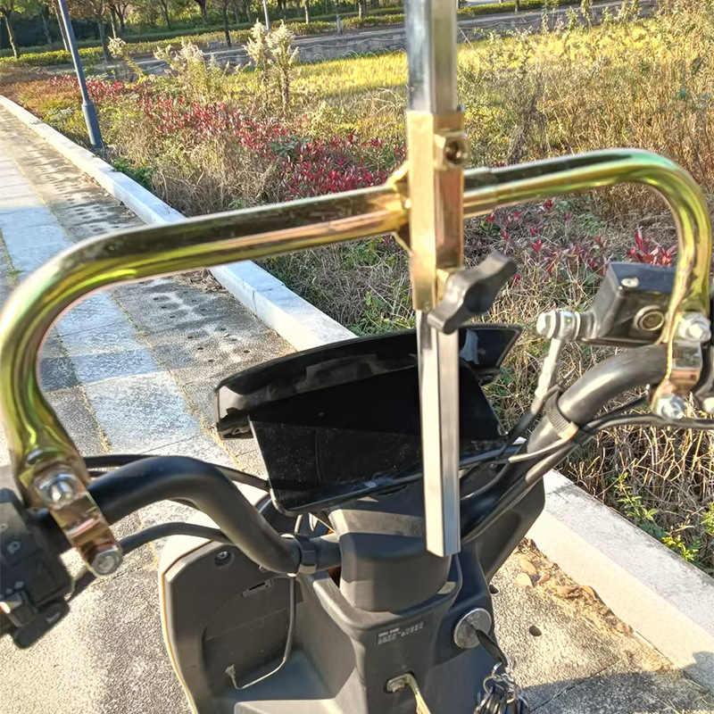 Electric Vehicle Battery Bike Umbrella, Sunshade Umbrella, Sun Protection Canopy, Umbrella Stand, Delivery Bike Umbrella, Scooter Sun Umbrella, Wholesale