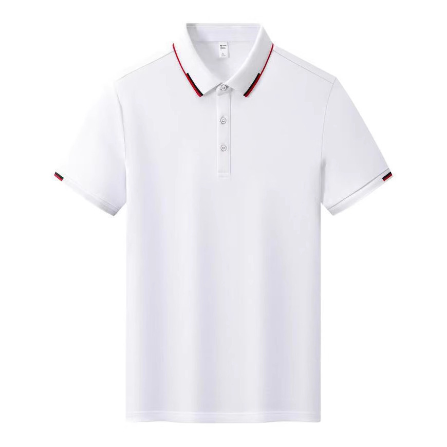 新疆棉珠花185克工作服polo衫翻领做企业工衣广告衫刺绣印刷logo