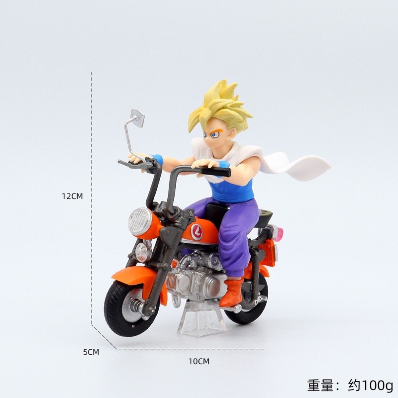 面白いバイク悟空亀仙人フィギュアトレンディなおもちゃ人形ブラインドボックス人形デスクトップ車の装飾品卸売|undefined