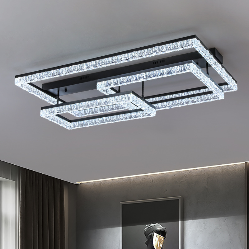 Faros de la sala de estar 2025 nueva luz de lujo Lámpara principal de la sala moderna, simple, atmósfera, luz de techo led de alta gama