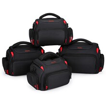 相机包适用佳能索尼富士尼康微单反单肩女斜跨男女防水摄影收纳包