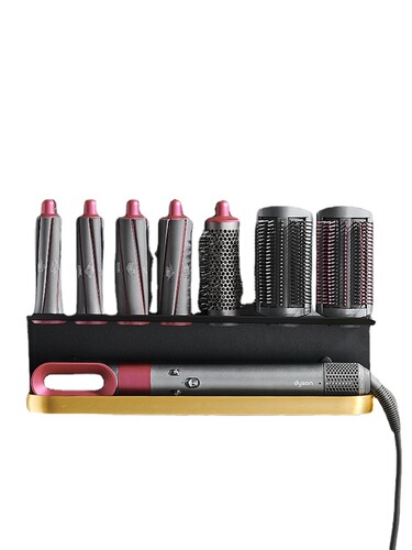 Dyson hair dryer rack punch-free toilet wall-mounted bracket towel rack bathroom storage toilet storage rack
