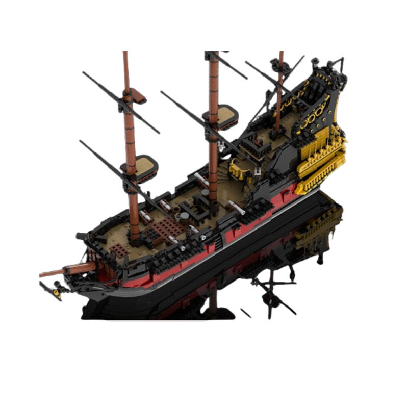 Pirate Ship Building Blocks Educational Toy For Kids_voghion.com