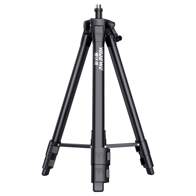 Horizontal instrument lift support rod infrared bracket triangle flat water meter rack laser device tripod telescopic rod