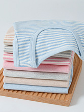 儿童纯棉背心男童四季可穿打底条纹女童宝宝无袖跨栏背心透气上衣