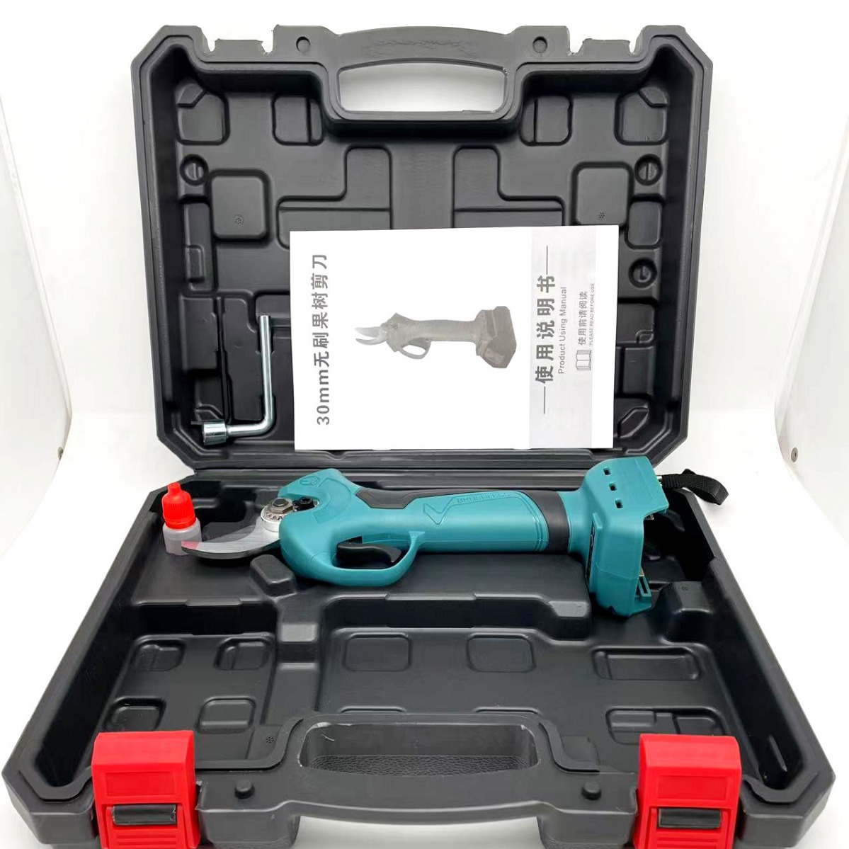 Tijeras eléctricas tijeras de podar de árboles frutales de mano recargable potente jardín tijeras eléctricas de litio tijeras de rama gruesa tijeras eléctricas de rama