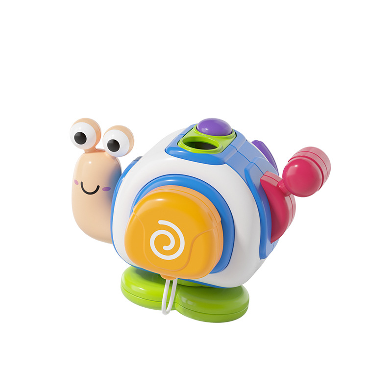 Nuevo caracol transfronterizo, bebé, mano ocupada, pelota, educación temprana, rompecabezas, sonajero, juguete para bebé, hexedro