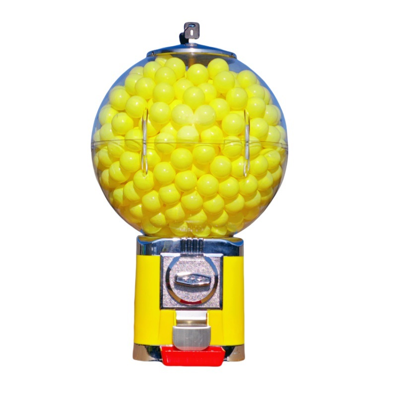 Máquina de gashapon de cáscara de color máquina de juego máquina de juego máquina de venta automática de bola elástica de un yuan nueva máquina de lanzamiento