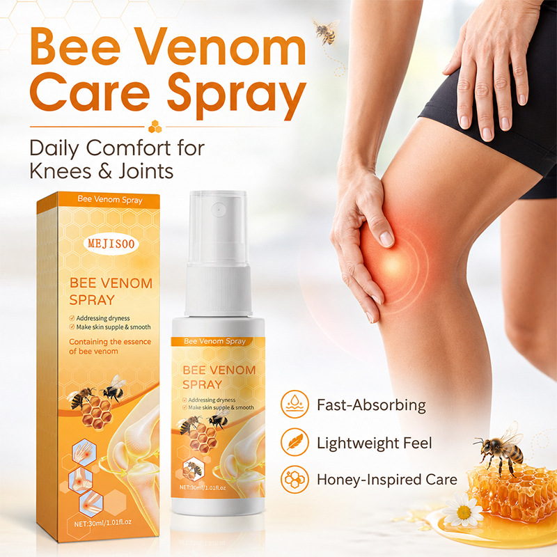 Cross-Border Bee Venom Joint Care Cream to Relieve Soreness and Discomfort in Shoulders, Neck, and Knees; Bee Venom Body Care Spray