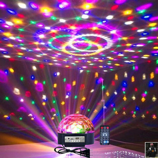 Ktv Flash Light Rotating Colorful Light Crystal Magic Ball Bar Light Dancing Light Laser Light Bounce Light Stage Lighting