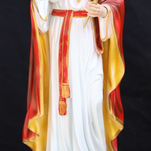 60cm Señor y Rey Corazón Decoración de la Estatua de la Iglesia Decoración de la Estatua de la Salón