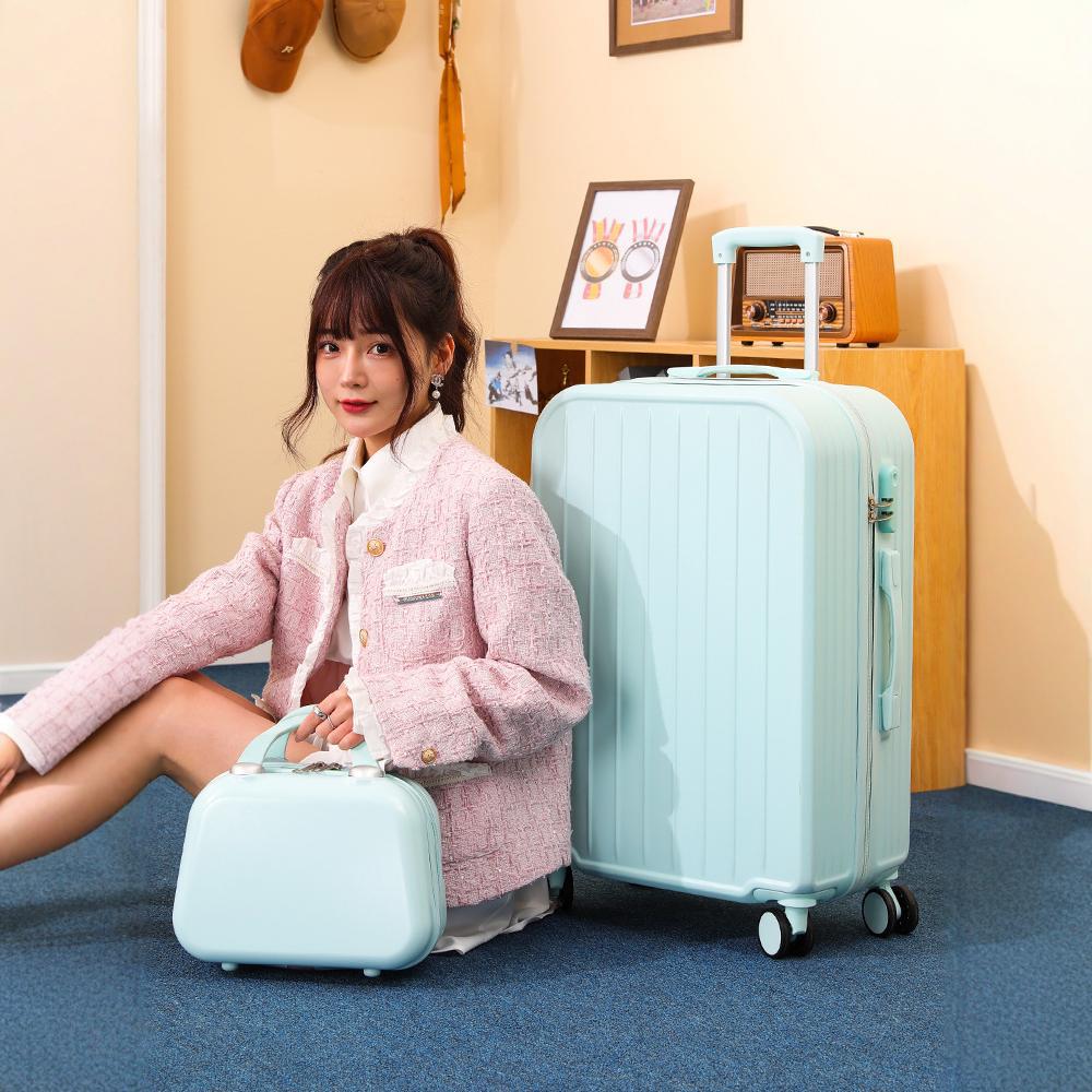 [Fábrica de selección estricta] maleta de 20 pulgadas de gran capacidad para hombres y mujeres nuevas maletas de tracción estudiantes silenciosos y duraderos