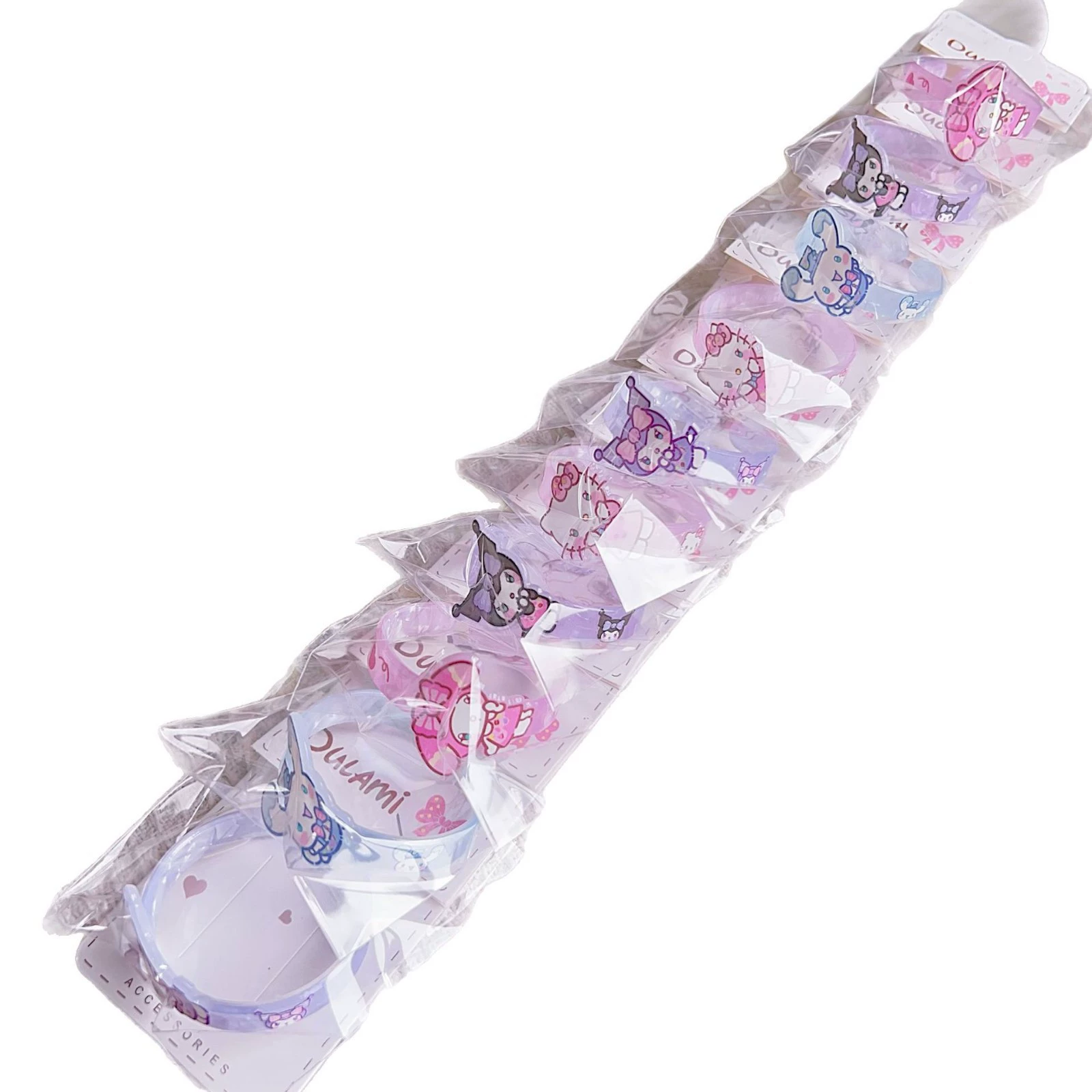 Акриловая мультяшная детская женская bracelet для принцессы, милые украшения