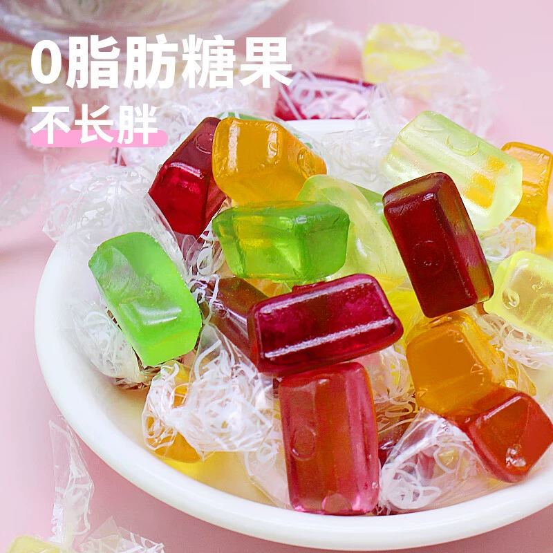 Индонезийский FOXS Ho Shi Crystal Sugar Crystal Mint bag put 90 г ассорти фруктов твёрдый кантон сеть красные снеки