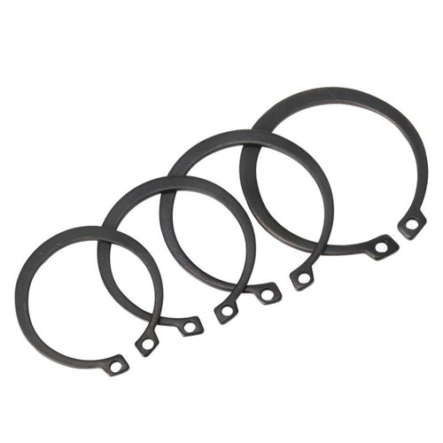 Black shaft circlip C-type circlip ￠3-￠40 Manganese steel shaft circlip GB894 shaft circlip