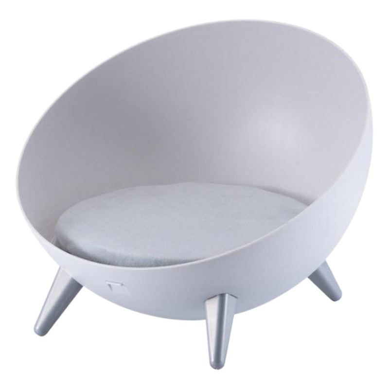 Celebridad de Internet Media bola gato nido perrera cómoda casa cálida cuatro estaciones Universal medio sellado gato casa Nido de mascotas de estilo nórdico