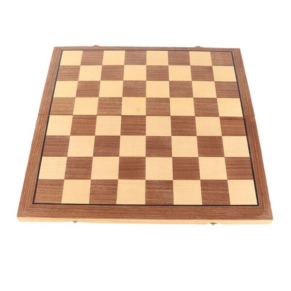 magnetic wooden fighting foldable chess