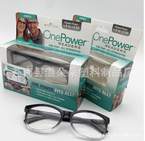 New Style Reading Glasses One Power Readers Auto-Focus Glasses, Resin HD Universal