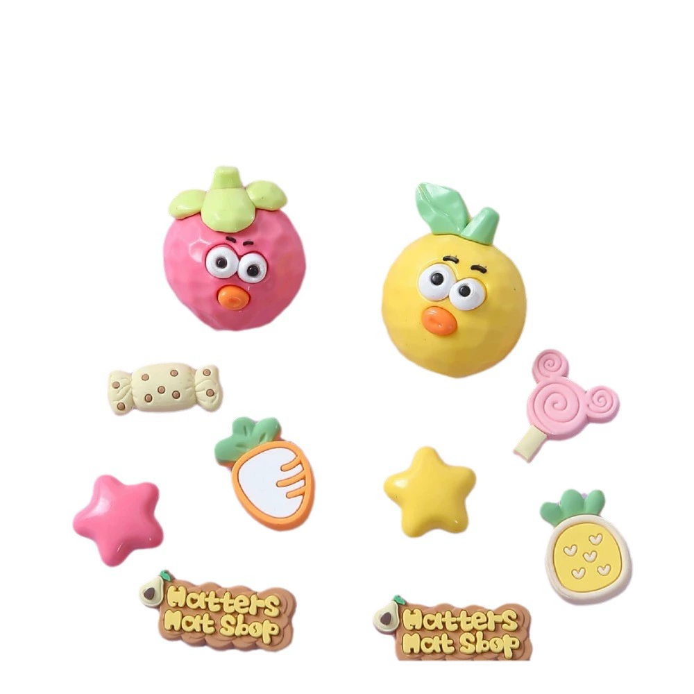 Cute removable cartoon slippers, brand accessory, footwear buckle, DIY
