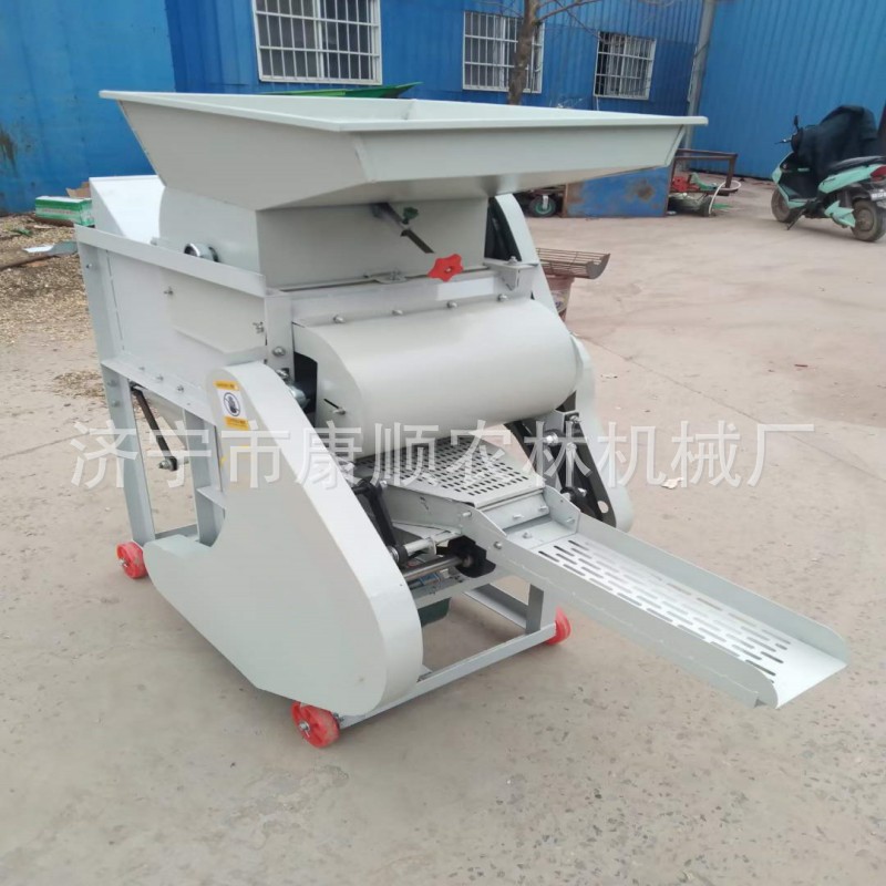 油坊渣油花生剥壳机价格 新型花生剥壳机 康顺干湿花生种子脱壳机