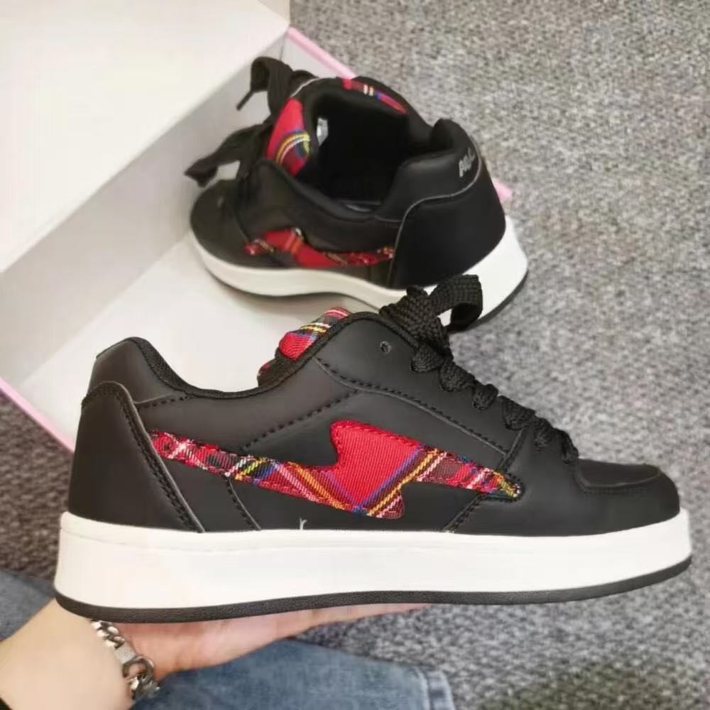 2025 original negro gordo pan retro deportes y ocio marea nacional pareja todo-fósforo zapatillas para hombres y mujeres con el mismo estilo ultraligero