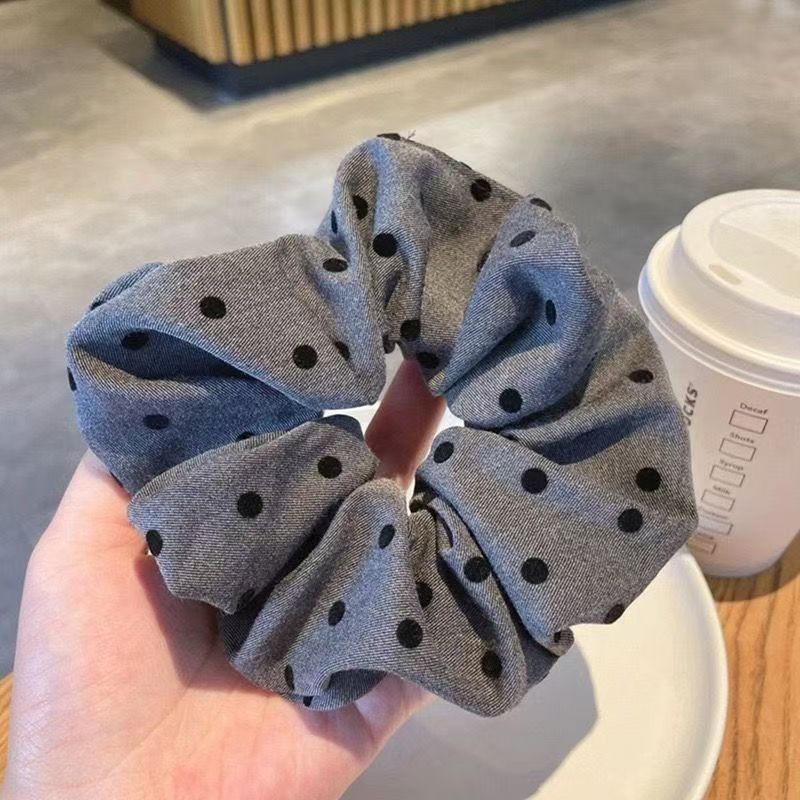 회색#웨이브 도트 대장 링