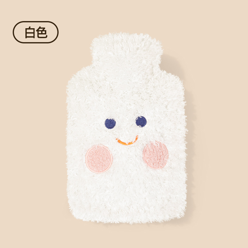 Bolsa de agua caliente riego gran Kapibala funda de tela de felpa inyección de agua calentador de manos vientre cálido bolsa de agua caliente de pvc al por mayor