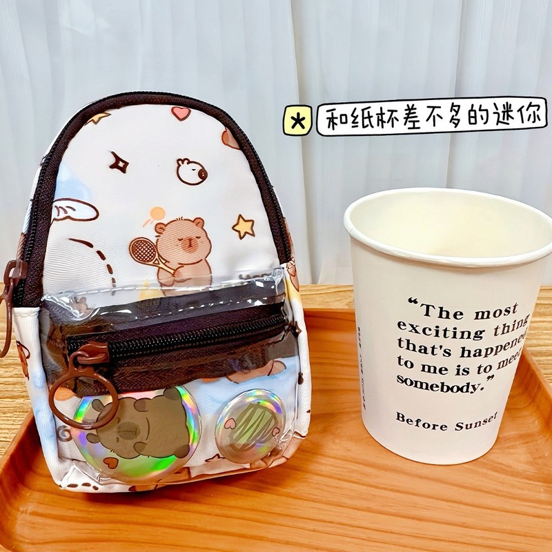 咒术回战卡通小书包可爱大容量小书包造型耳机包零钱杂物包包挂件|undefined