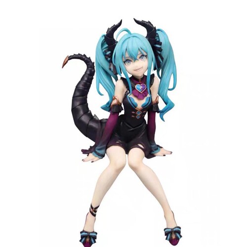 Figure Wholesale Hatsune Miku Miku Little Devil Pressed Instant Noodles Scenery Boxed Figure Model Ornaments
