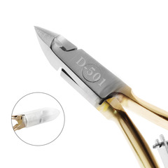 Gold Dead Skin Nail Beauty Salon Specialized Dead Skin Nail Scissors Tool Stainless Steel Nail Edge Trimmer