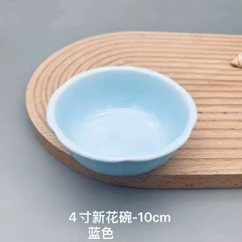 Platillo Cerámico con Borde Ondulado de Porcelana, Apto para Microondas image 9